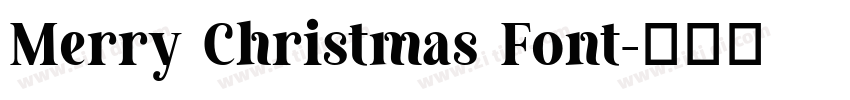 Merry Christmas Font字体转换 Merry Christmas Font字体转换